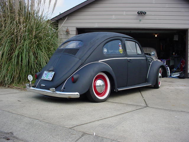 Usually performed on a rusty or otherwise unrestorable VW