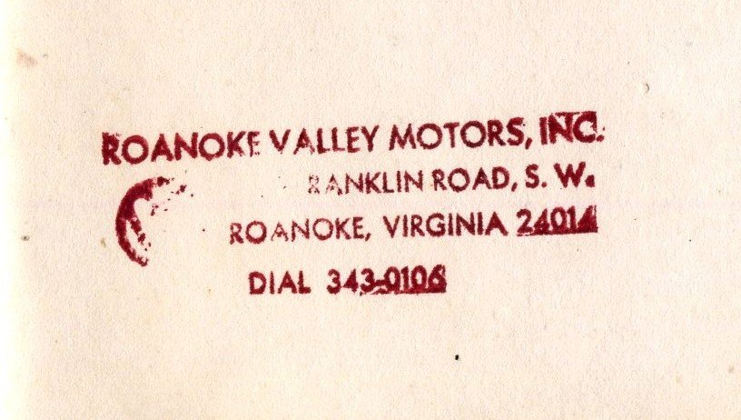 TheSamba.com :: Roanoke Valley Motors, Inc. - Roanoke ...