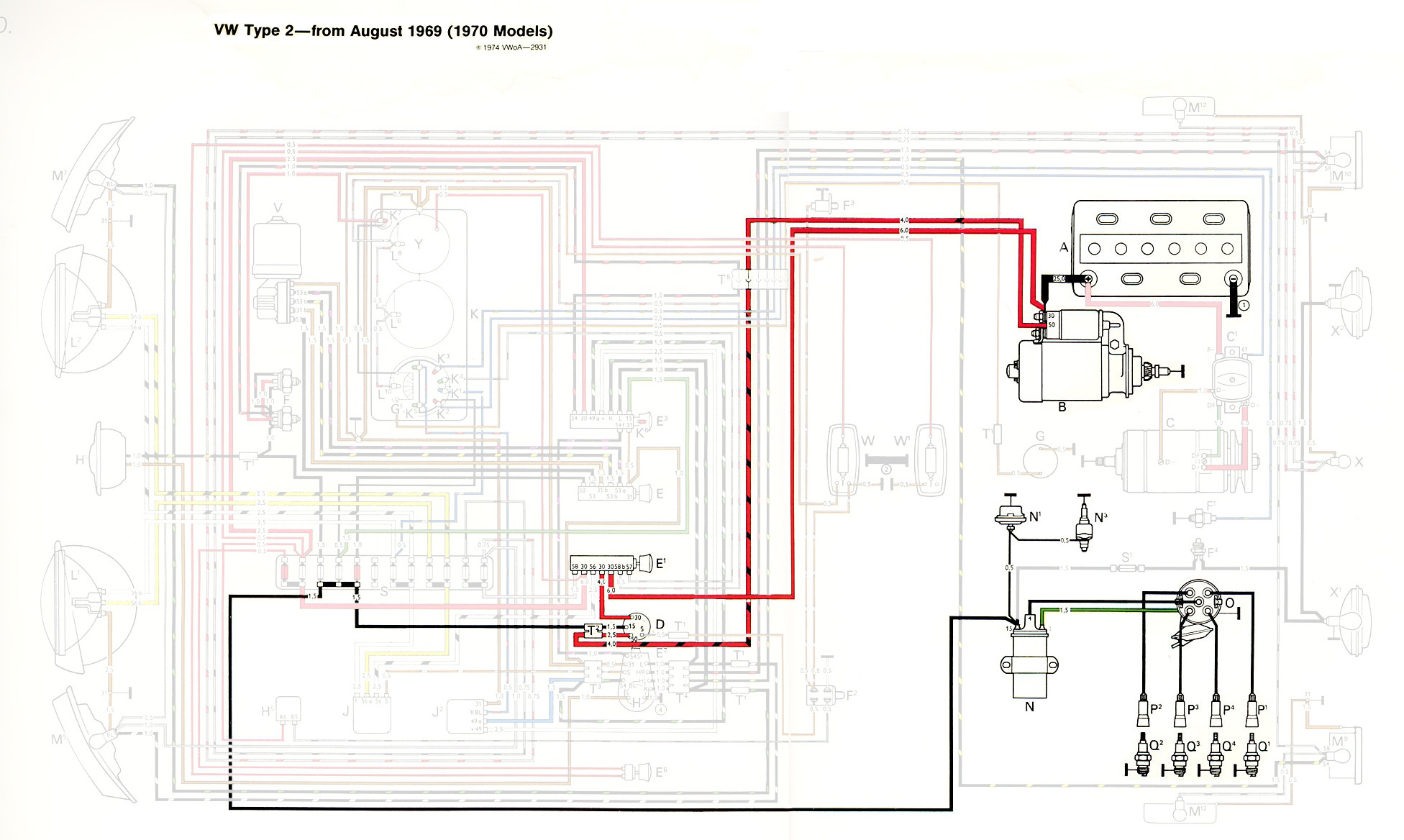 Thesamba Com    Type 2 Wiring Diagrams