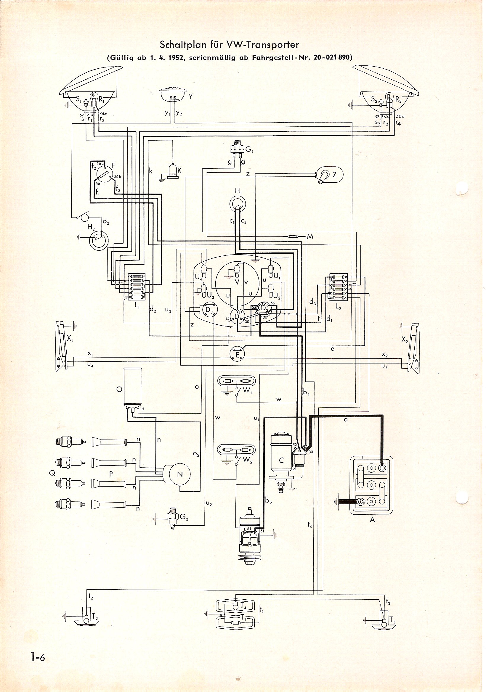 TheSamba.com :: Type 2 Wiring Diagrams