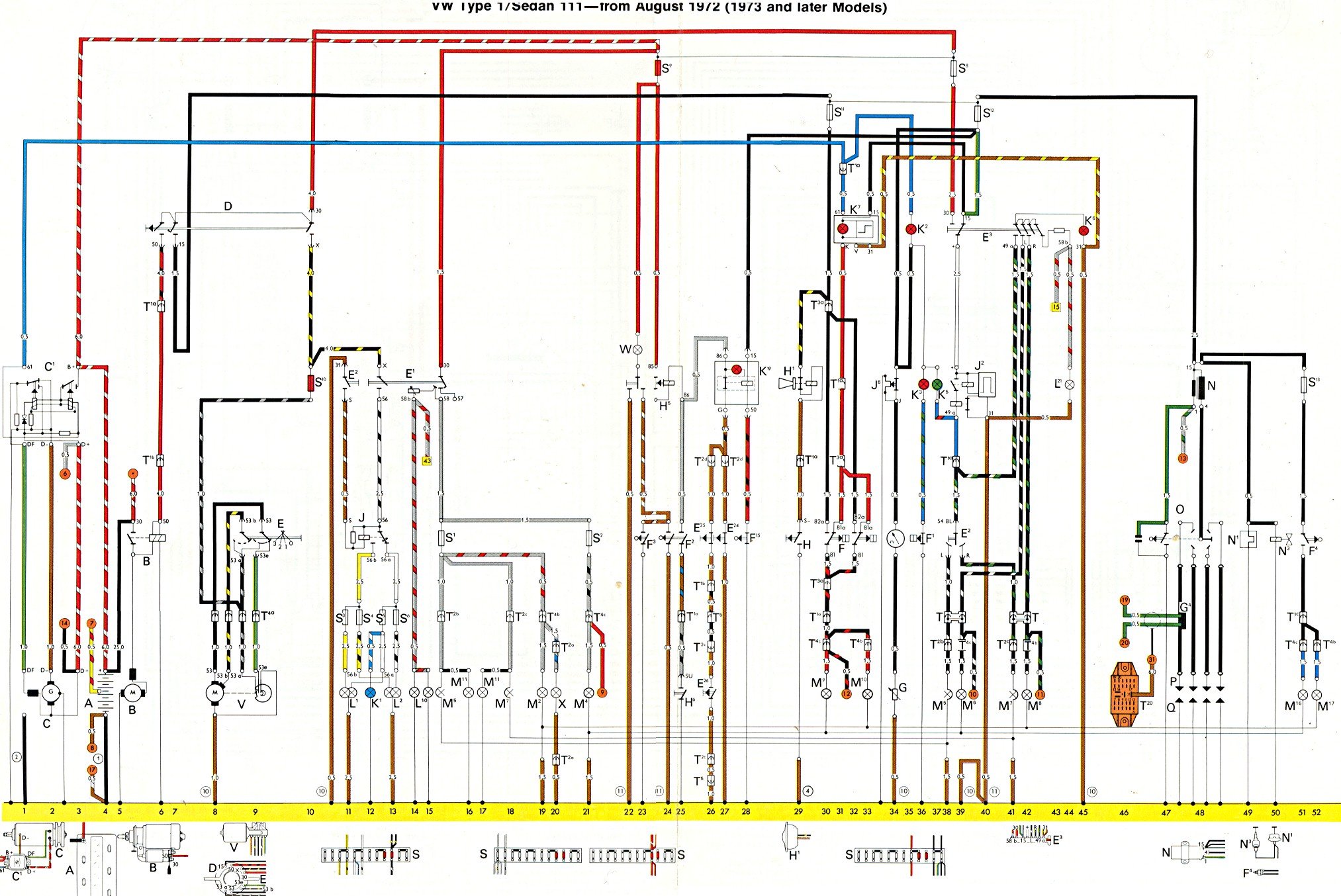 WHERE CAN I FIND A DIAGRAM FOR A 1974 VW BEETLE? | Yahoo Answers