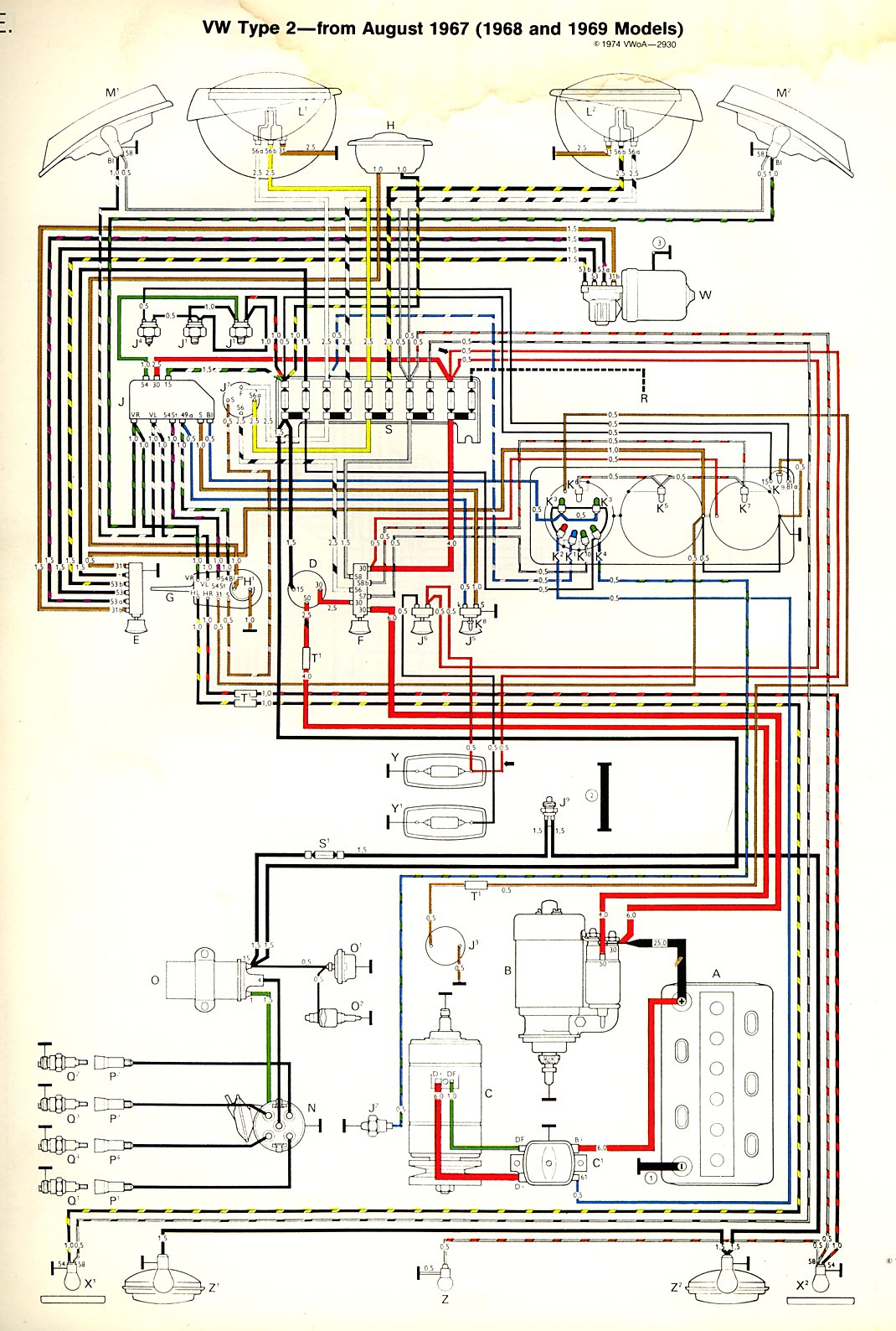 Vw Alternator Wiring Diagram from www.thesamba.com