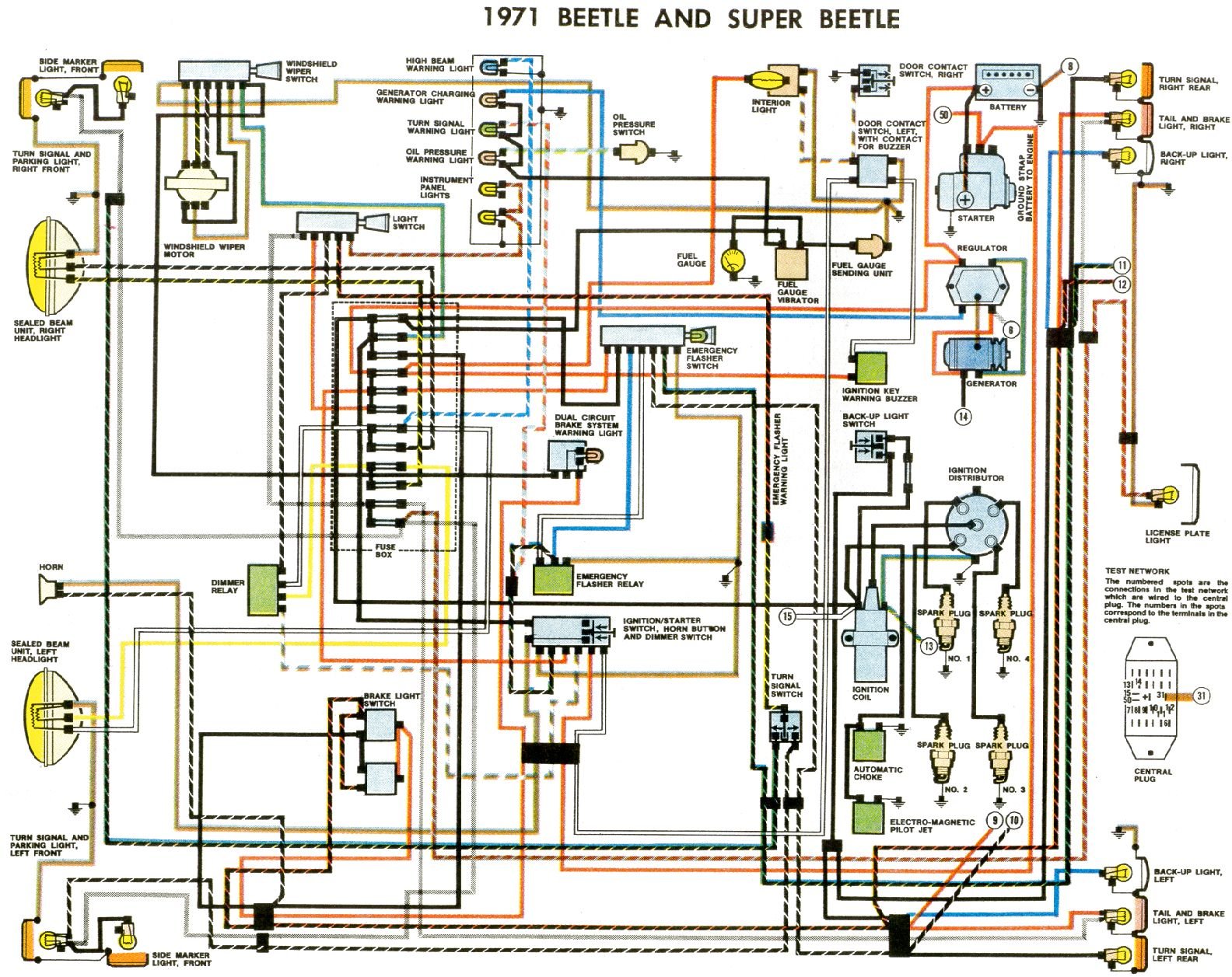 TheSamba.com :: Type 1 Wiring Diagrams