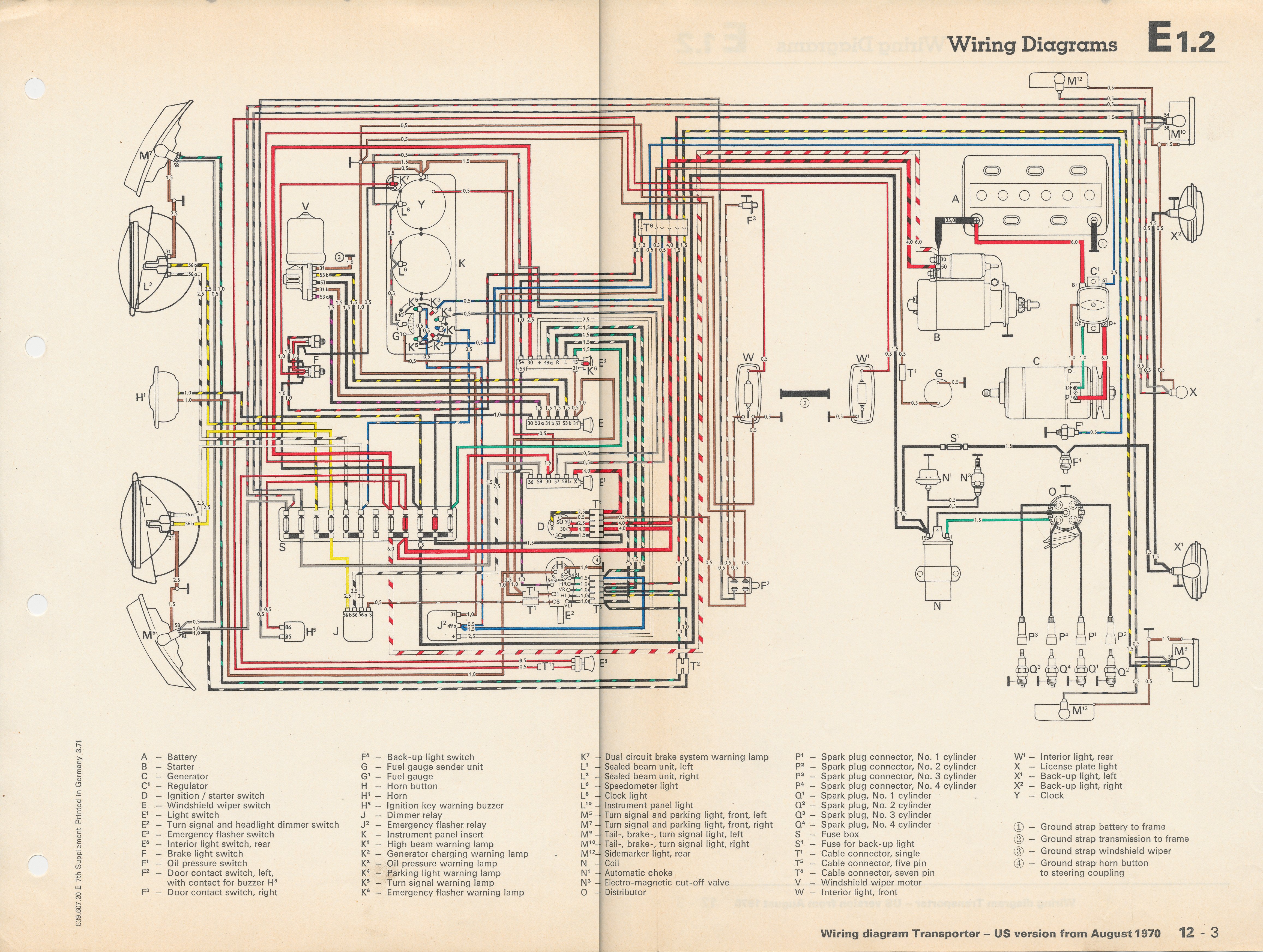 TheSamba.com :: Type 2 Wiring Diagrams