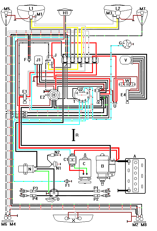 Thesamba Com    Vw Thing Wiring Diagrams