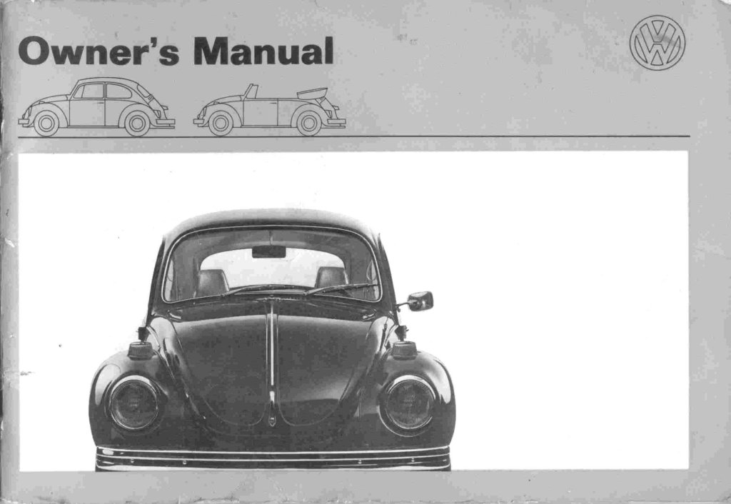 TheSamba.com :: 1971 Beetle Owner's Manual