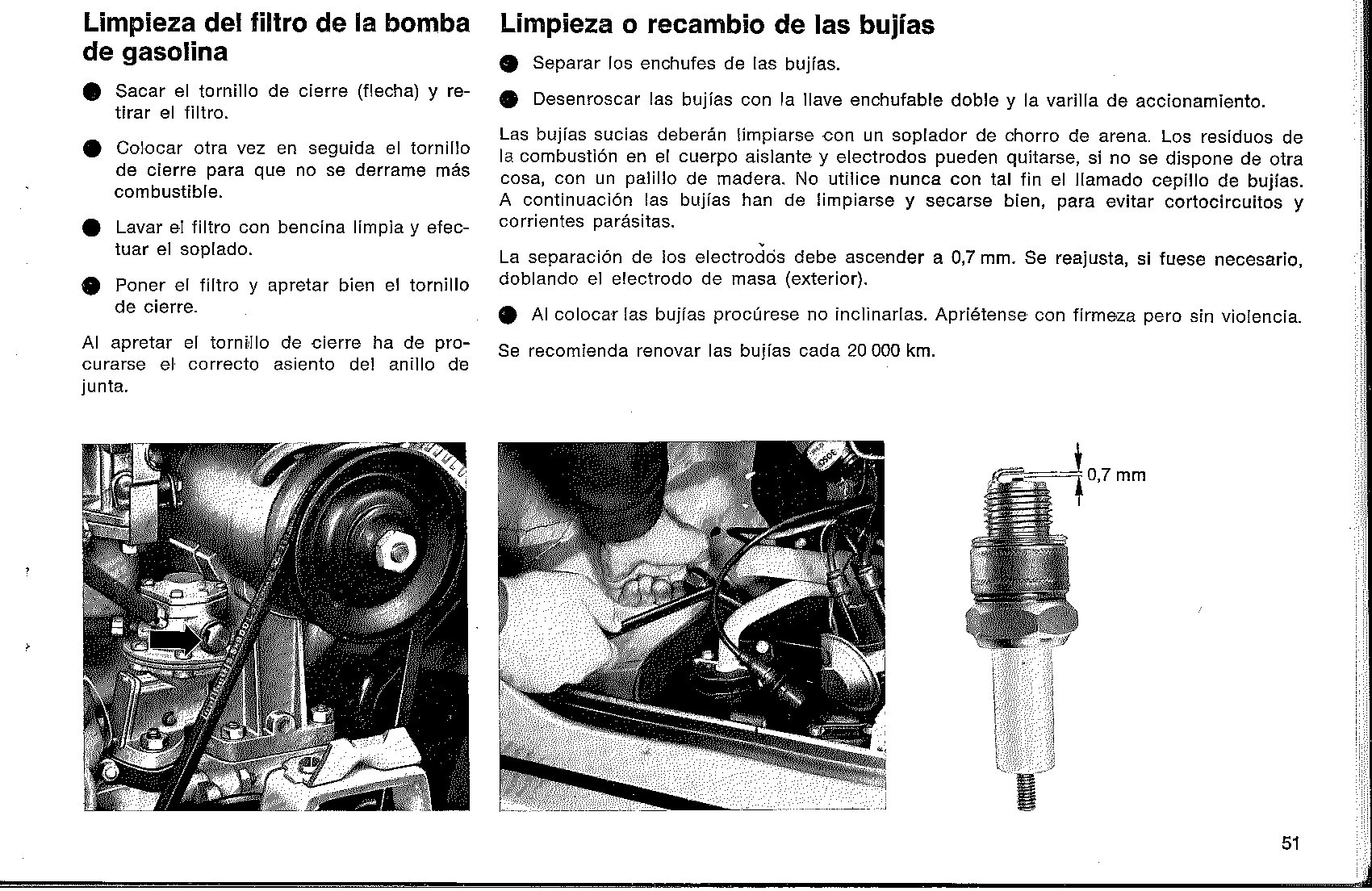 TheSamba.com :: 1972 VW Thing Owner's Manual - Spanish