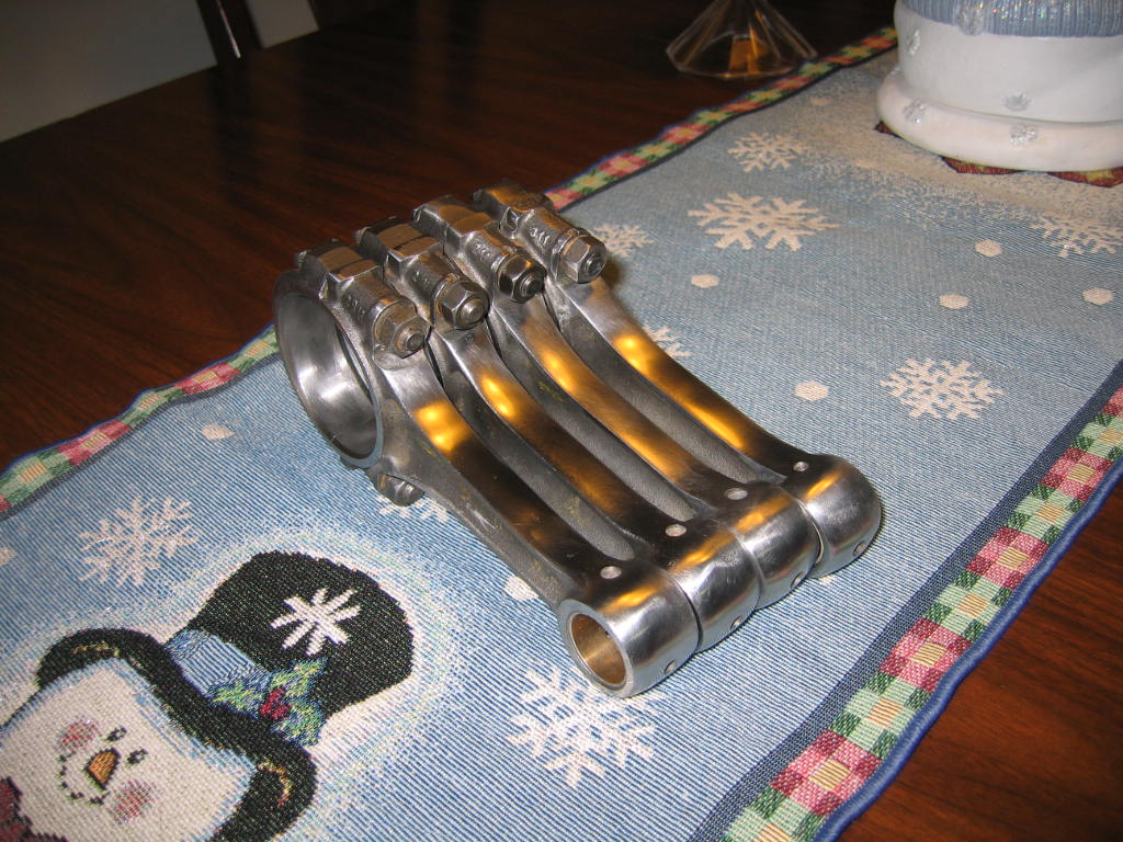 Polishing stock honda rods #6