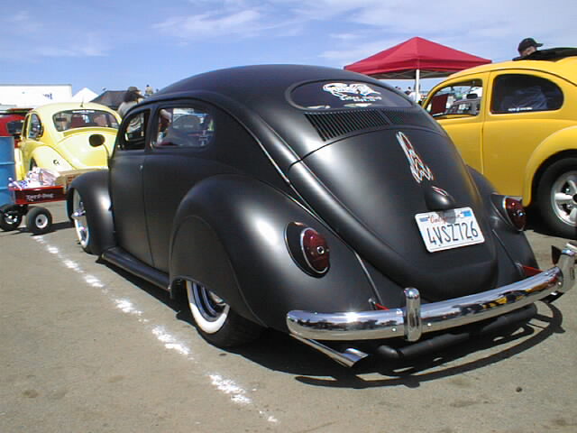 Roger Moore's Rat look bug vw bug rat rod