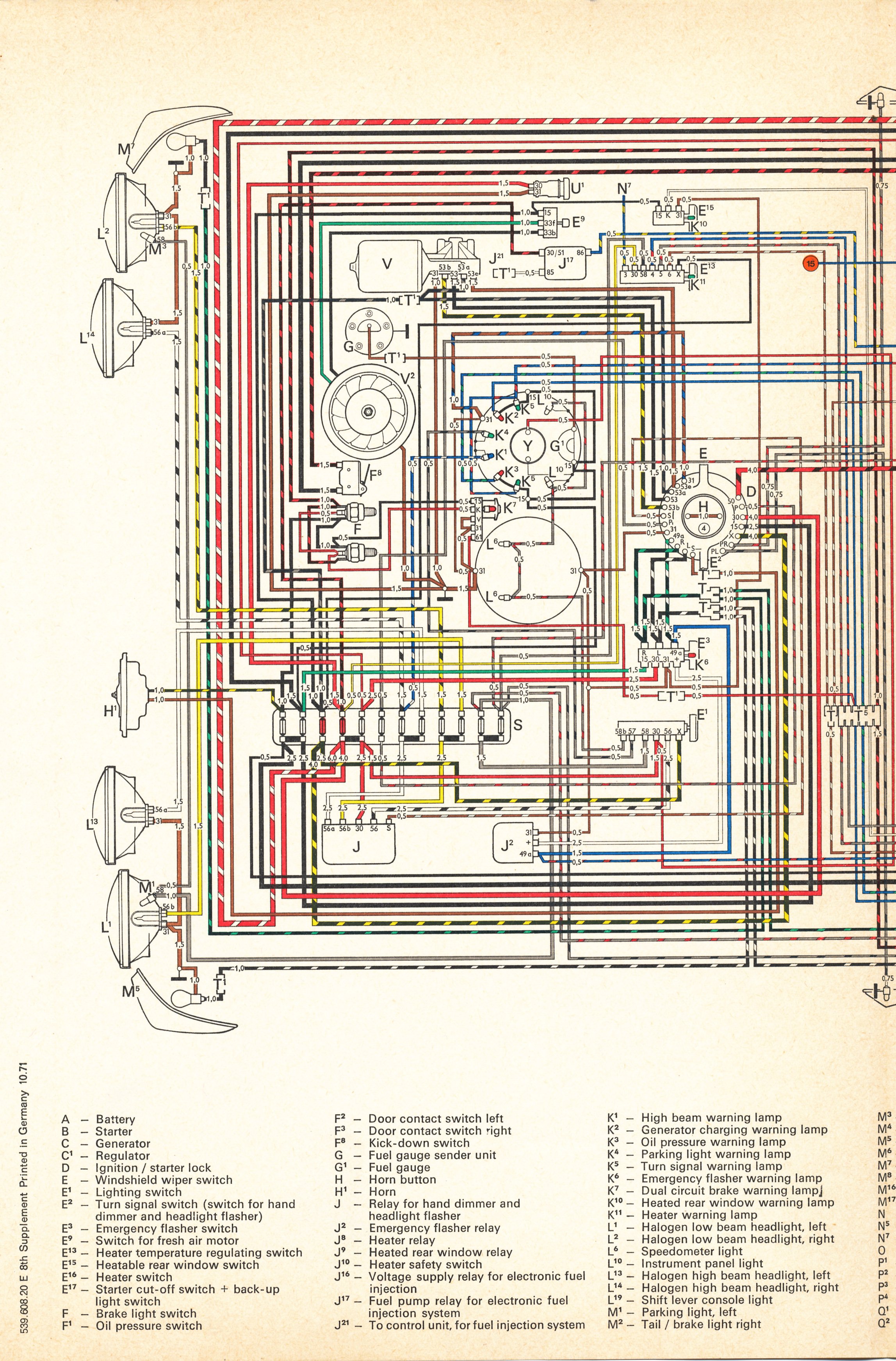 TheSamba.com :: Type 4 Wiring Diagrams