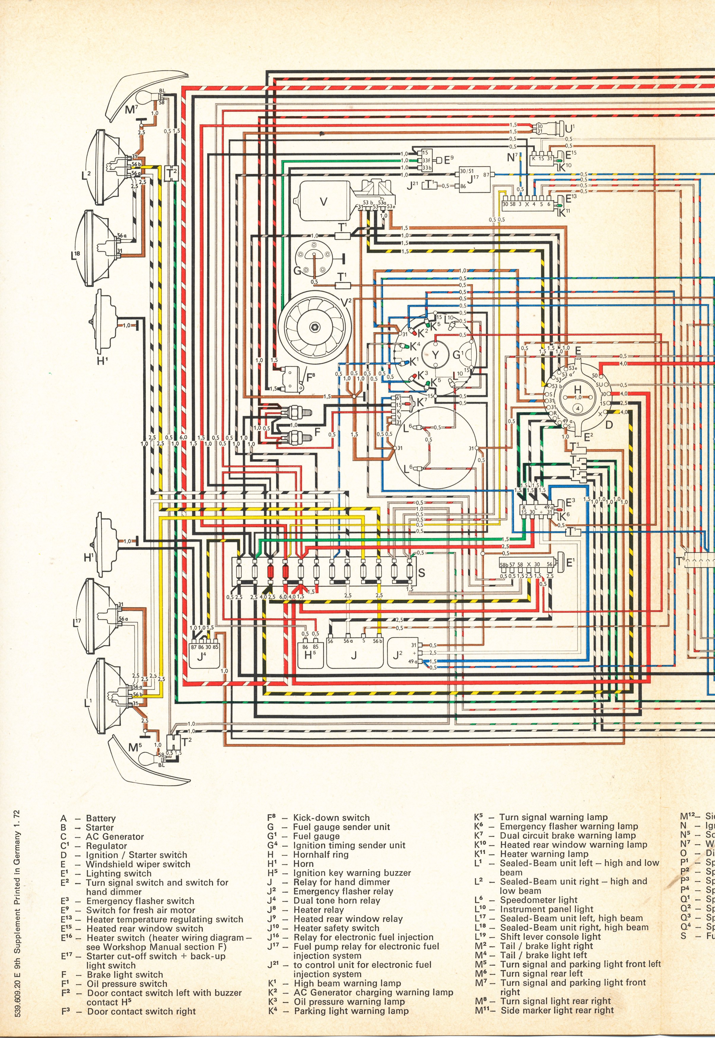 TheSamba.com :: Type 4 Wiring Diagrams