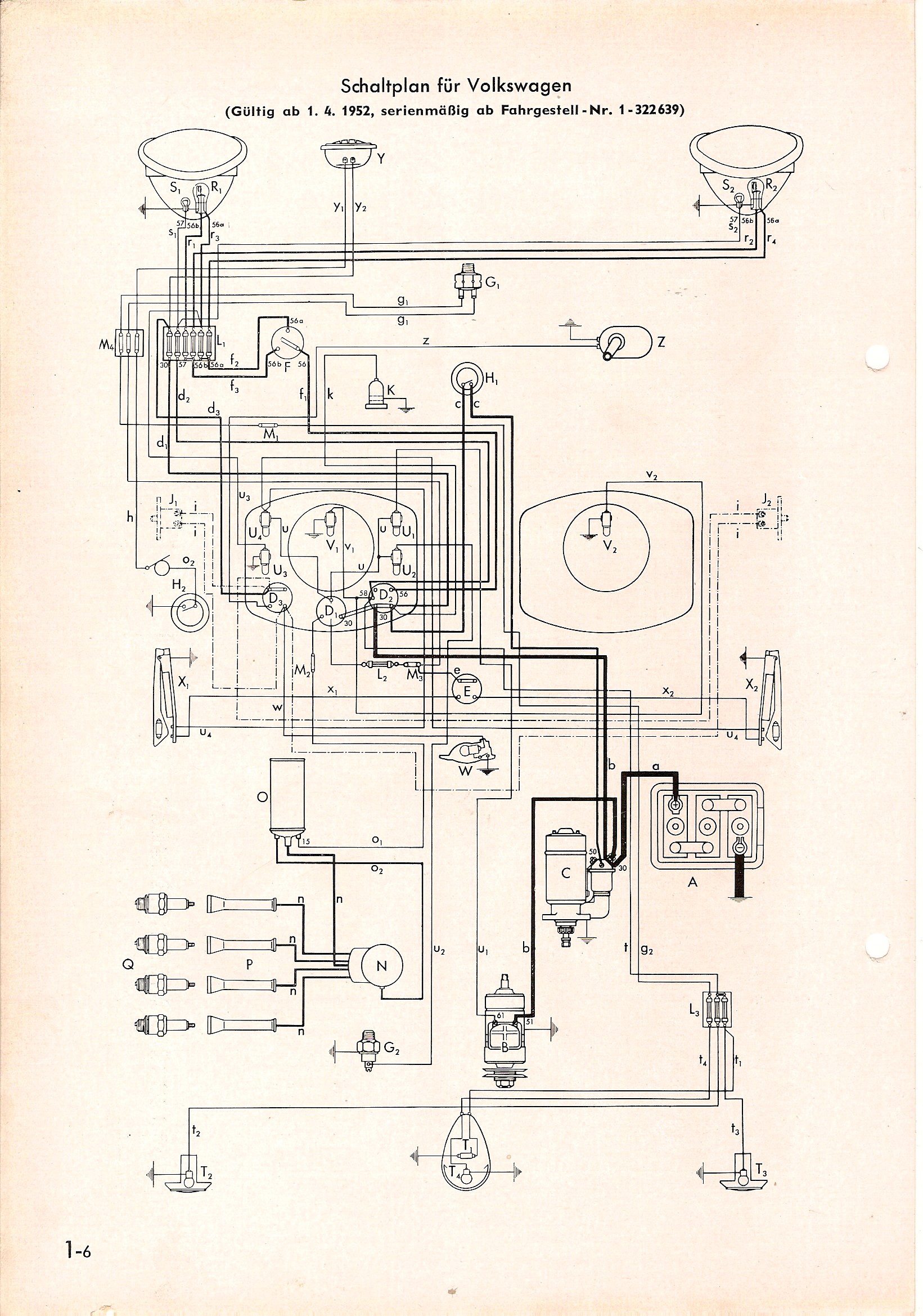 TheSamba.com :: Type 1 Wiring Diagrams 1963 beetle wiring diagram 