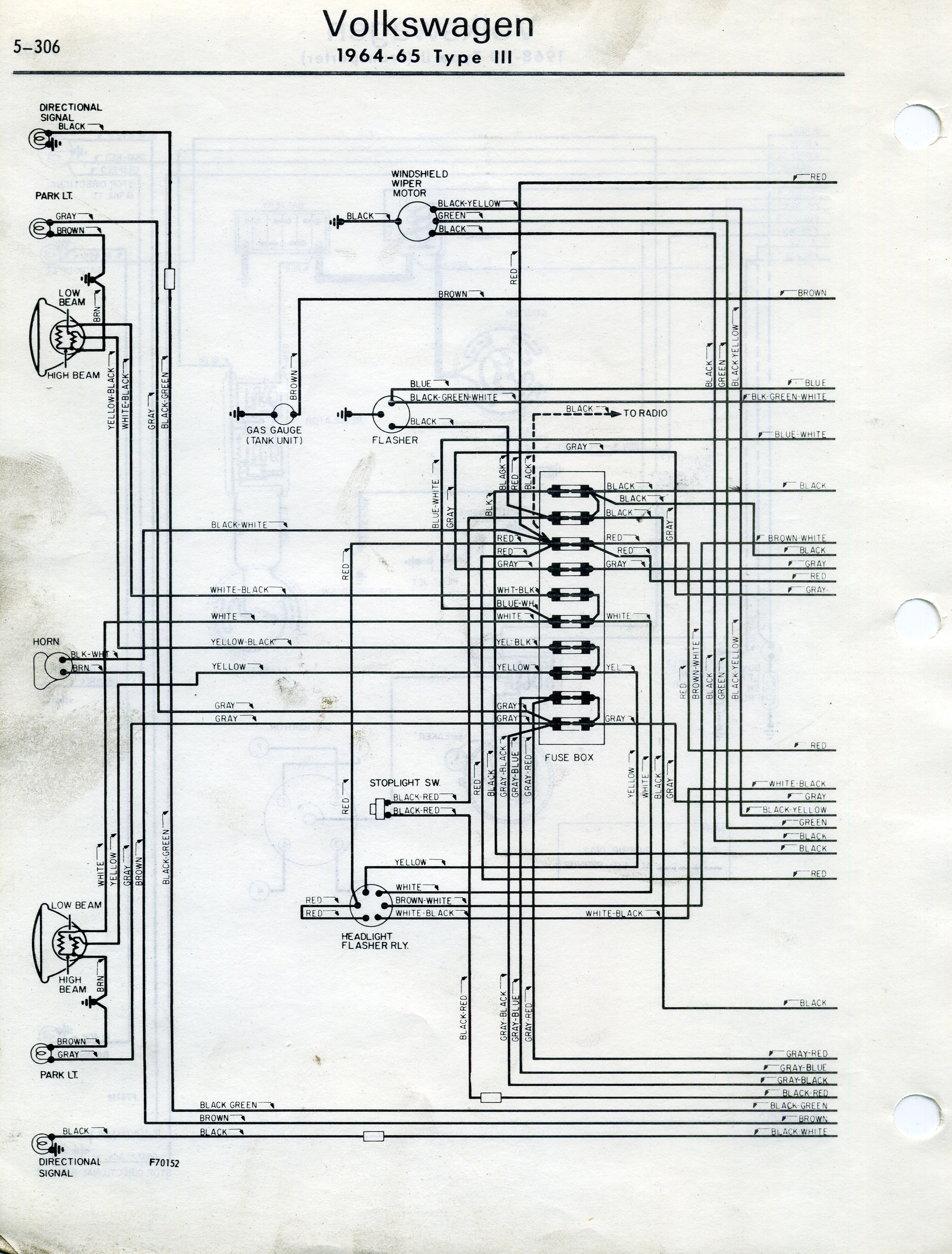65 Vw Wiring Catalogue Of Schemas