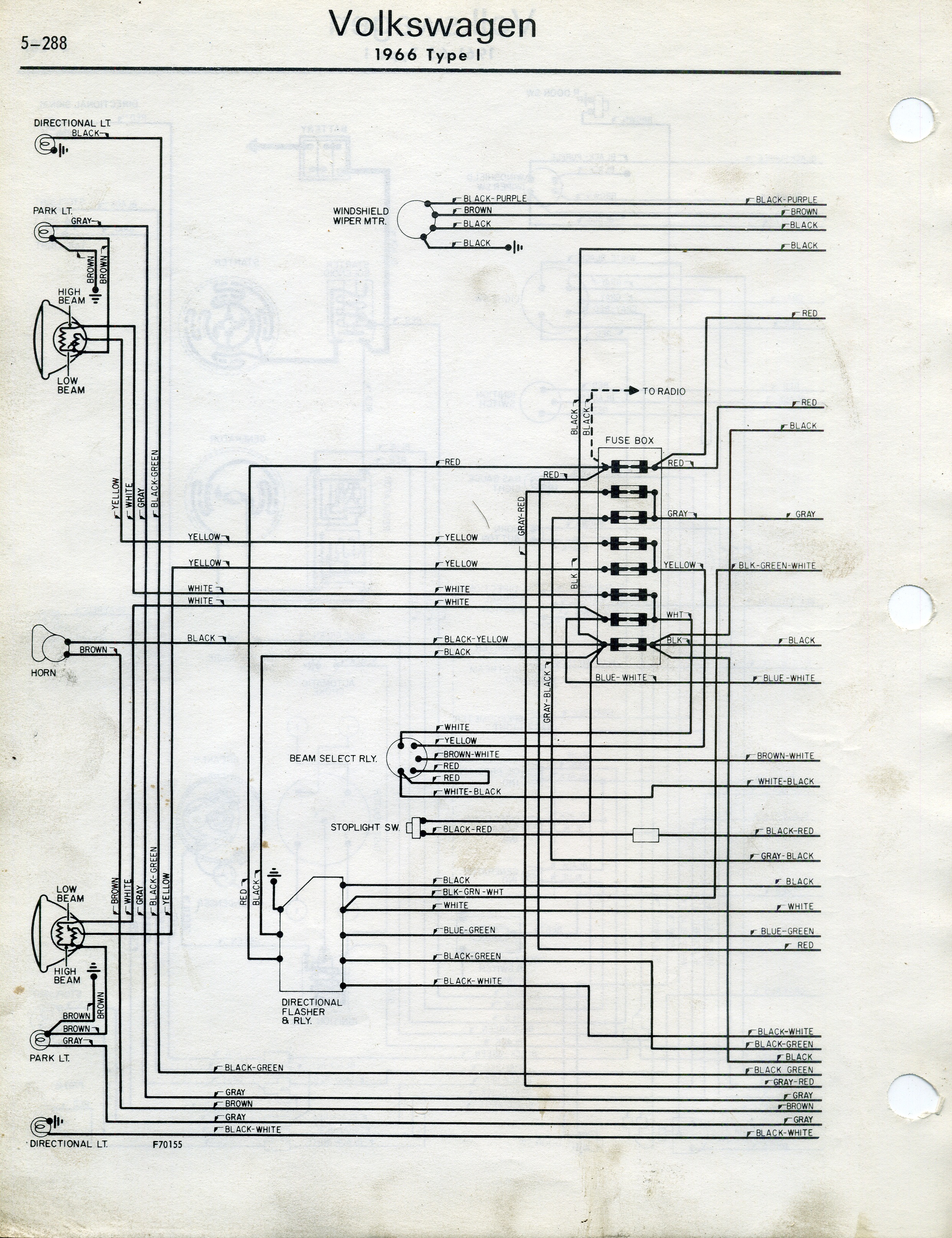 TheSamba.com :: Type 1 Wiring Diagrams