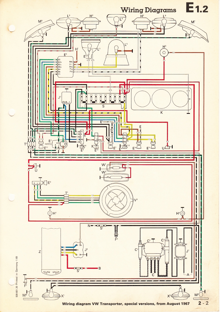 TheSamba.com :: Type 2 Wiring Diagrams