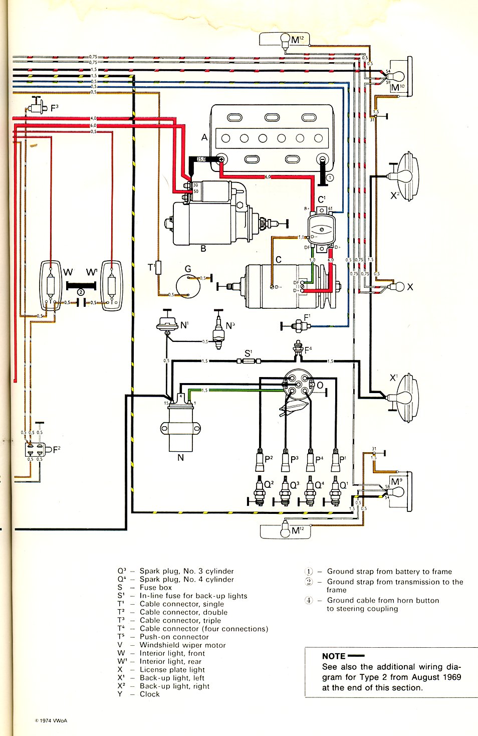 Vw Double Relay Wiring Diagrams 1978 | Wiring Library