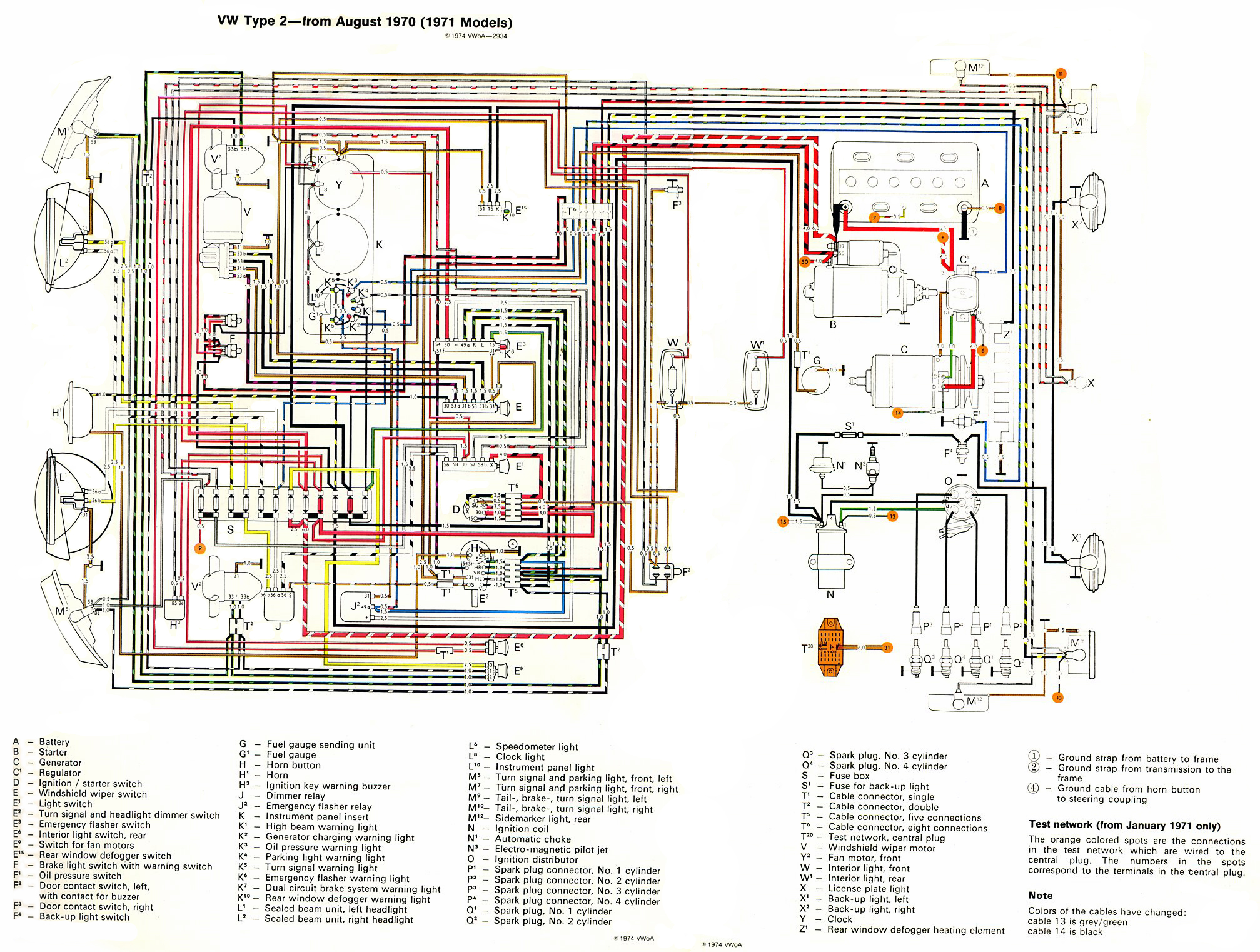 1990 Vanagon Wiring Diagram - Wiring Diagram Schema