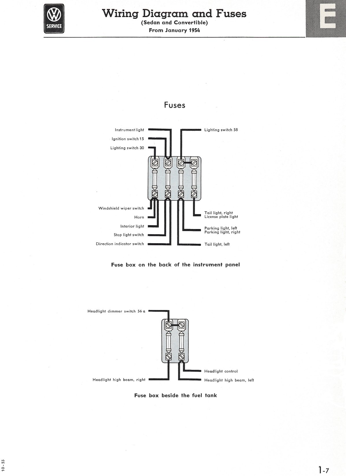 Thesamba Com    Type 1 Wiring Diagrams