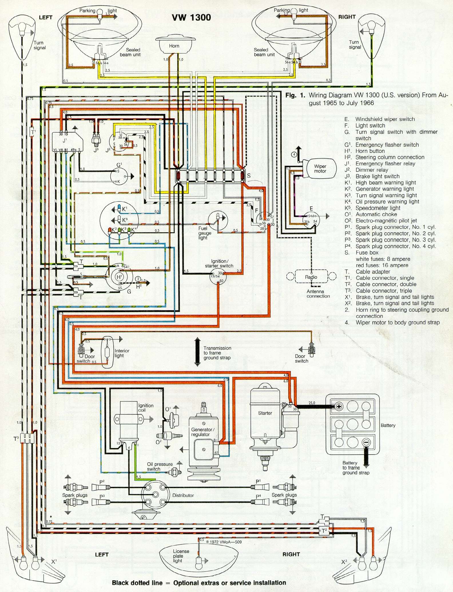 1970 Vw Beetle Wiring Diagram from www.thesamba.com