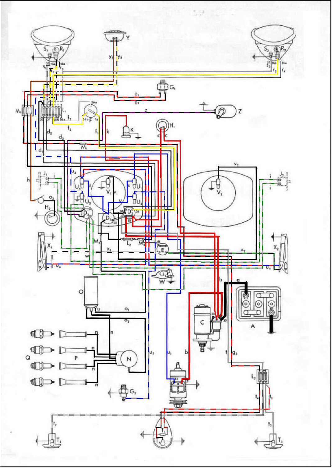 1971 Vw Super Beetle Wiring Diagram from www.thesamba.com