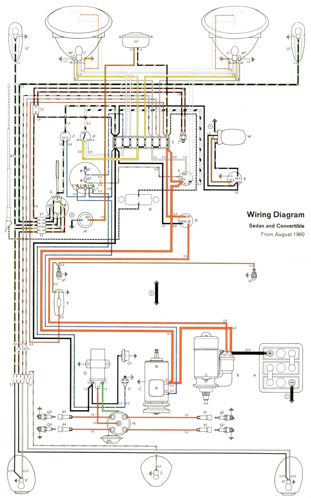 Thesamba Com Type 1 Wiring Diagrams