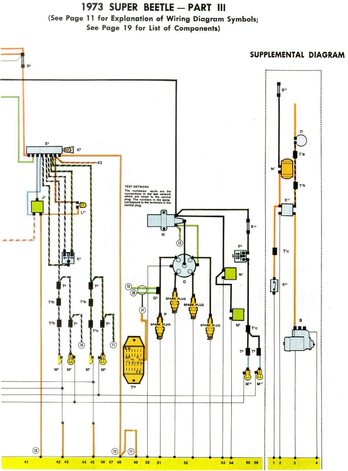 1973 Wiring question--searched - Shoptalkforums.com 73 vw bug coil wiring diagram 