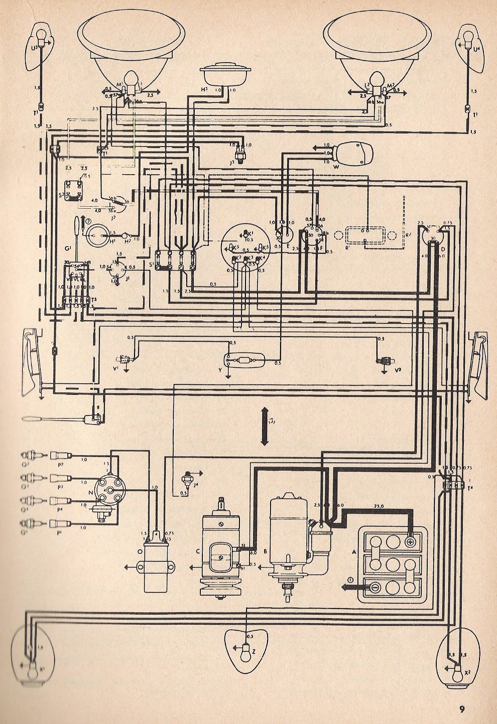 1979 Vw Beetle Fuel Injection Wiring Diagram from www.thesamba.com