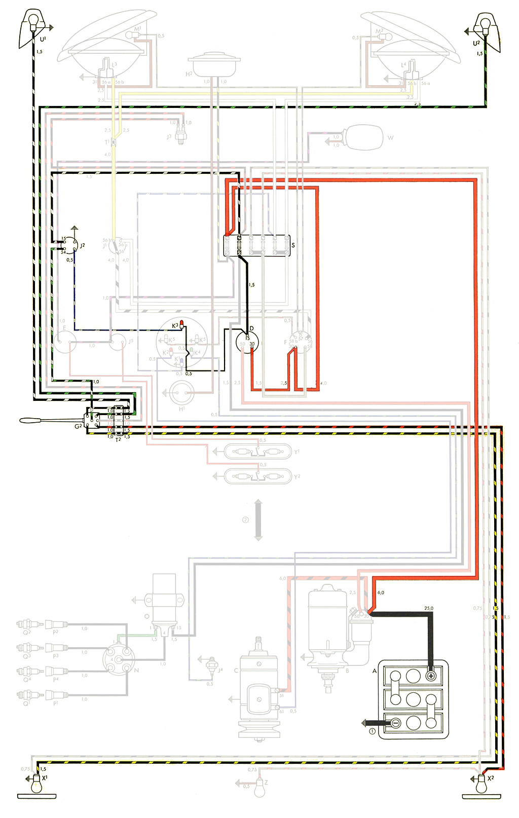 Thesamba Com Type 2 Wiring Diagrams