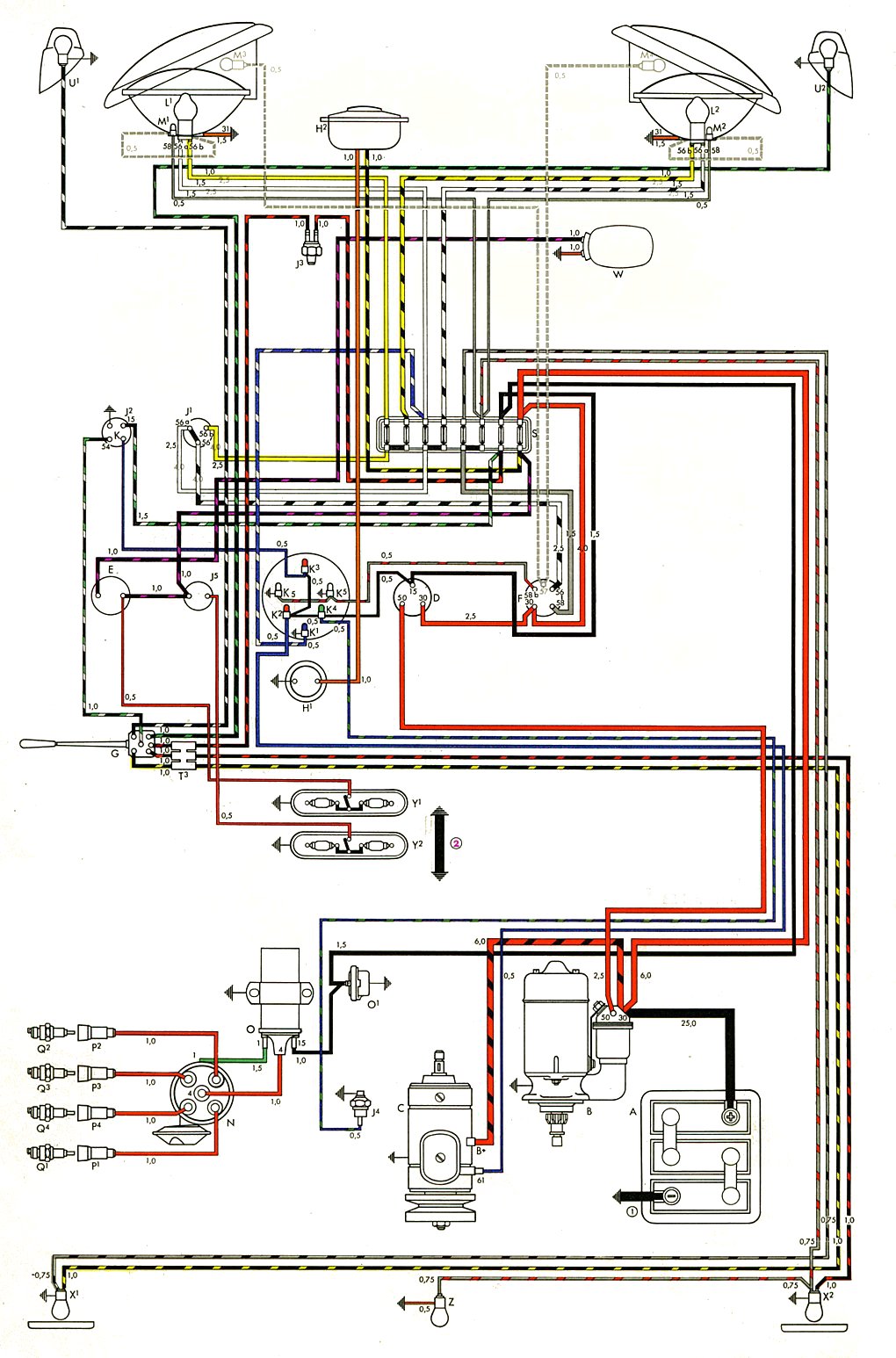 [DIAGRAM] Vw Bus Wiring Diagrams - MYDIAGRAM.ONLINE