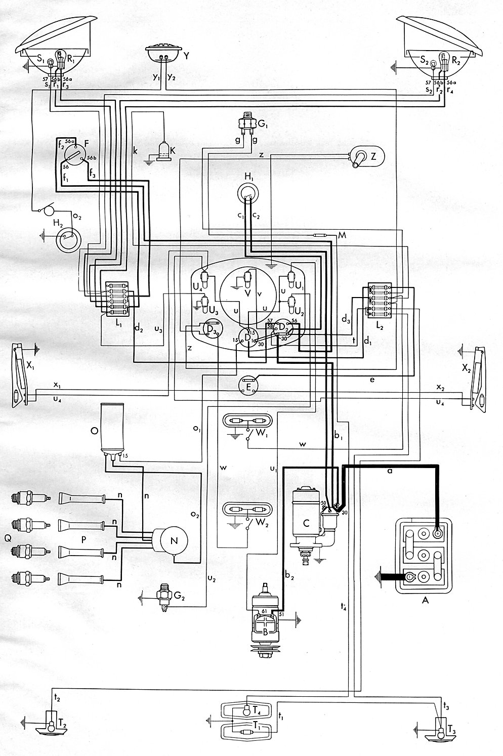 Thesamba Com    Type 2 Wiring Diagrams