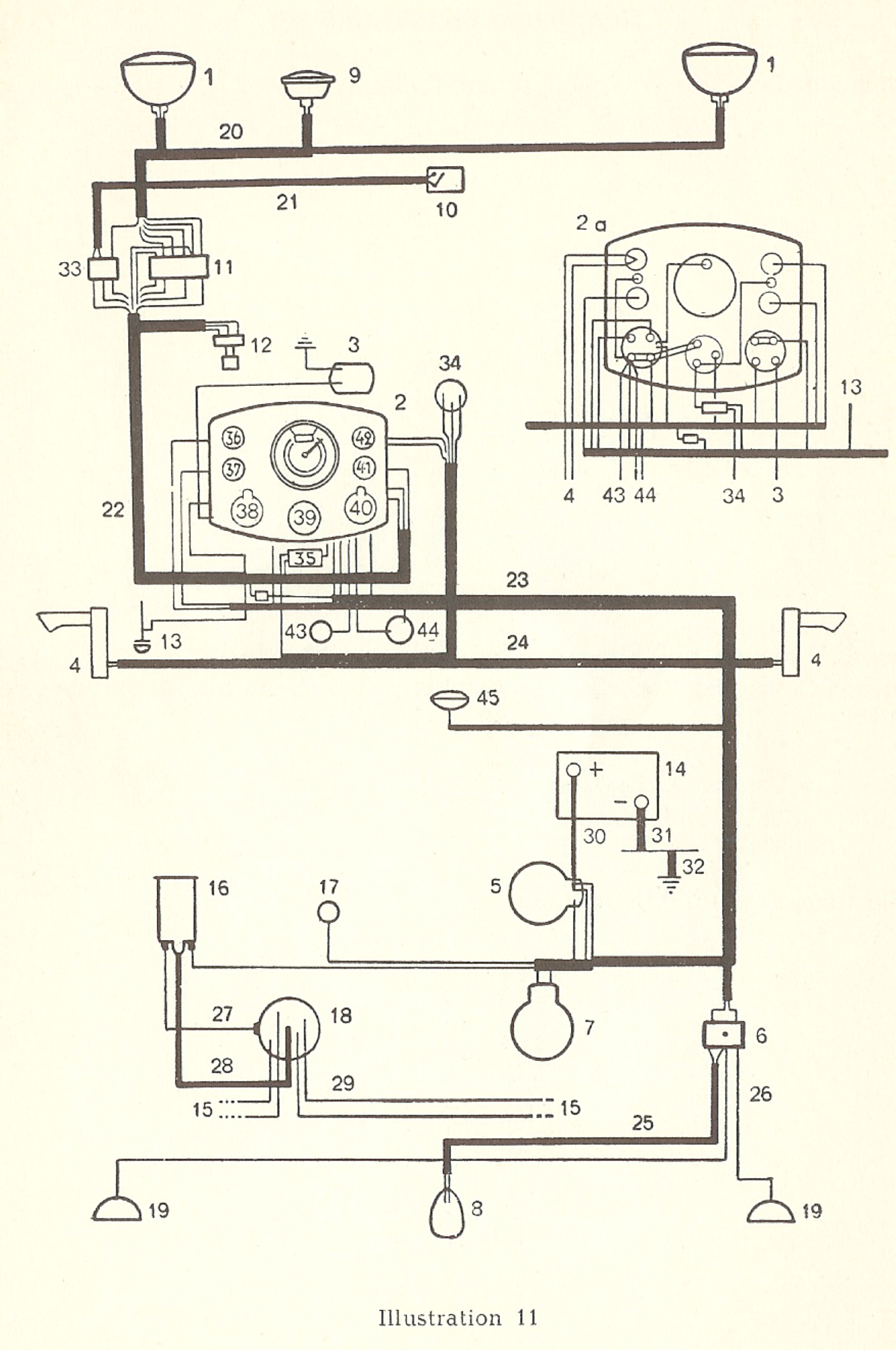 TheSamba.com :: Type 1 Wiring Diagrams 65 vw bug wiring harness 