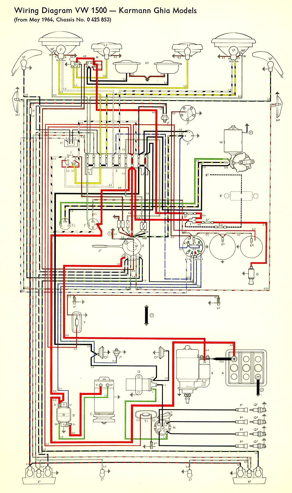 [DIAGRAM] Karmann Ghia Wiring Diagram FULL Version HD Quality Wiring