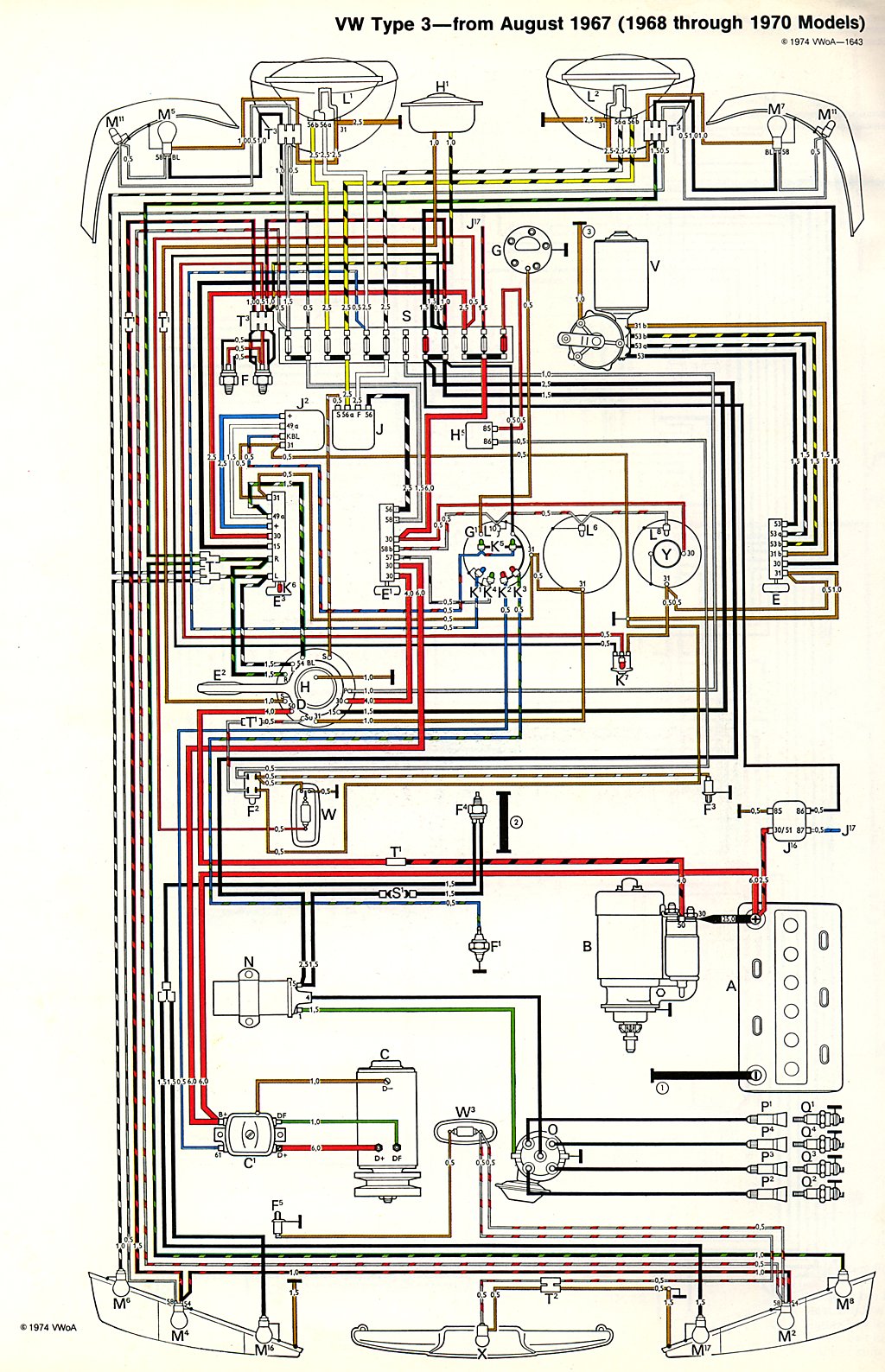 Thesamba Com Type 3 Wiring Diagrams