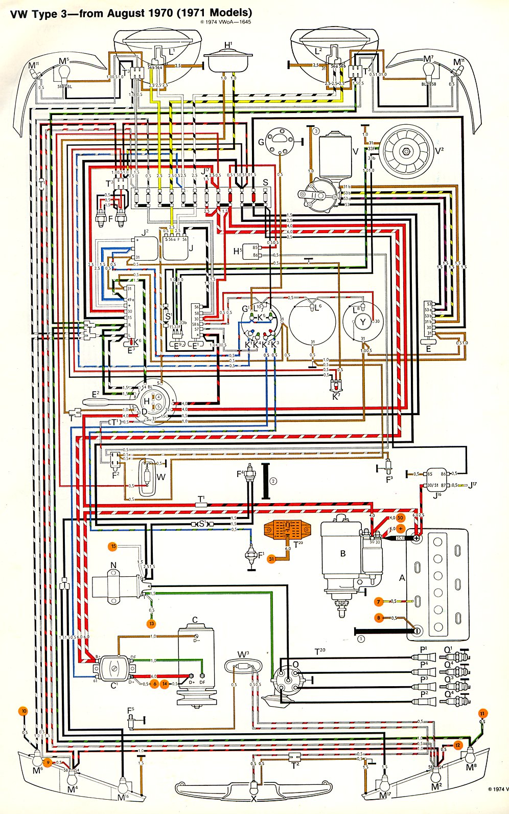 TheSamba.com :: Type 3 Wiring Diagrams