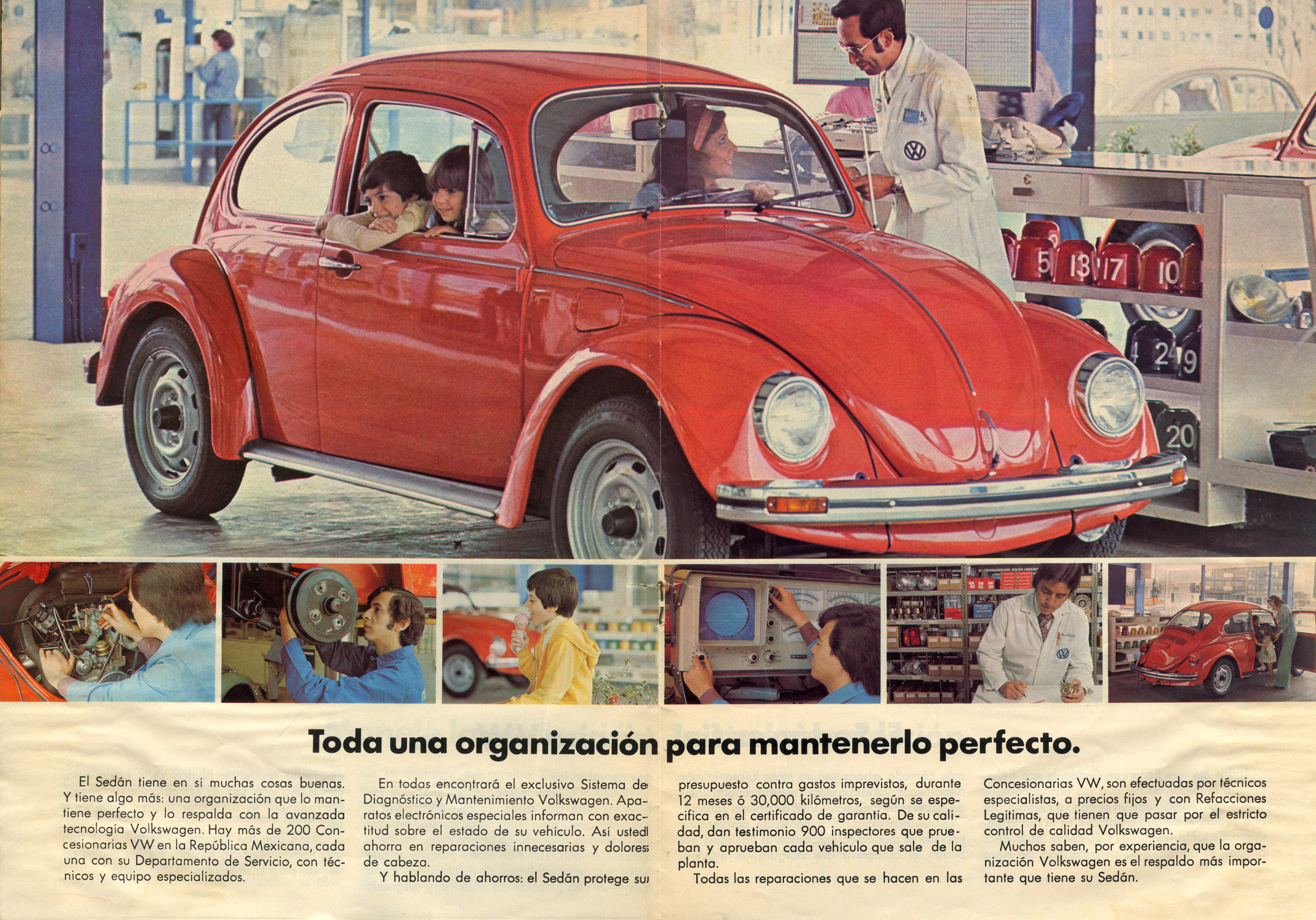 Рекламные плакаты Volkswagen Beetle