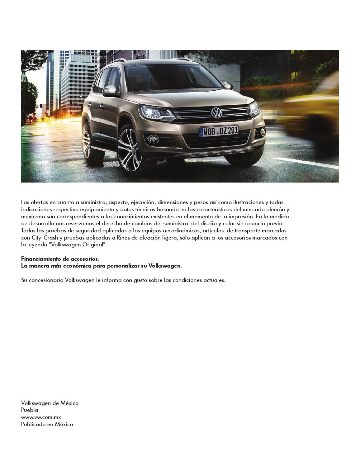  VW Archives - 2014 VW Tiguan Accessories Brochure - Mexico