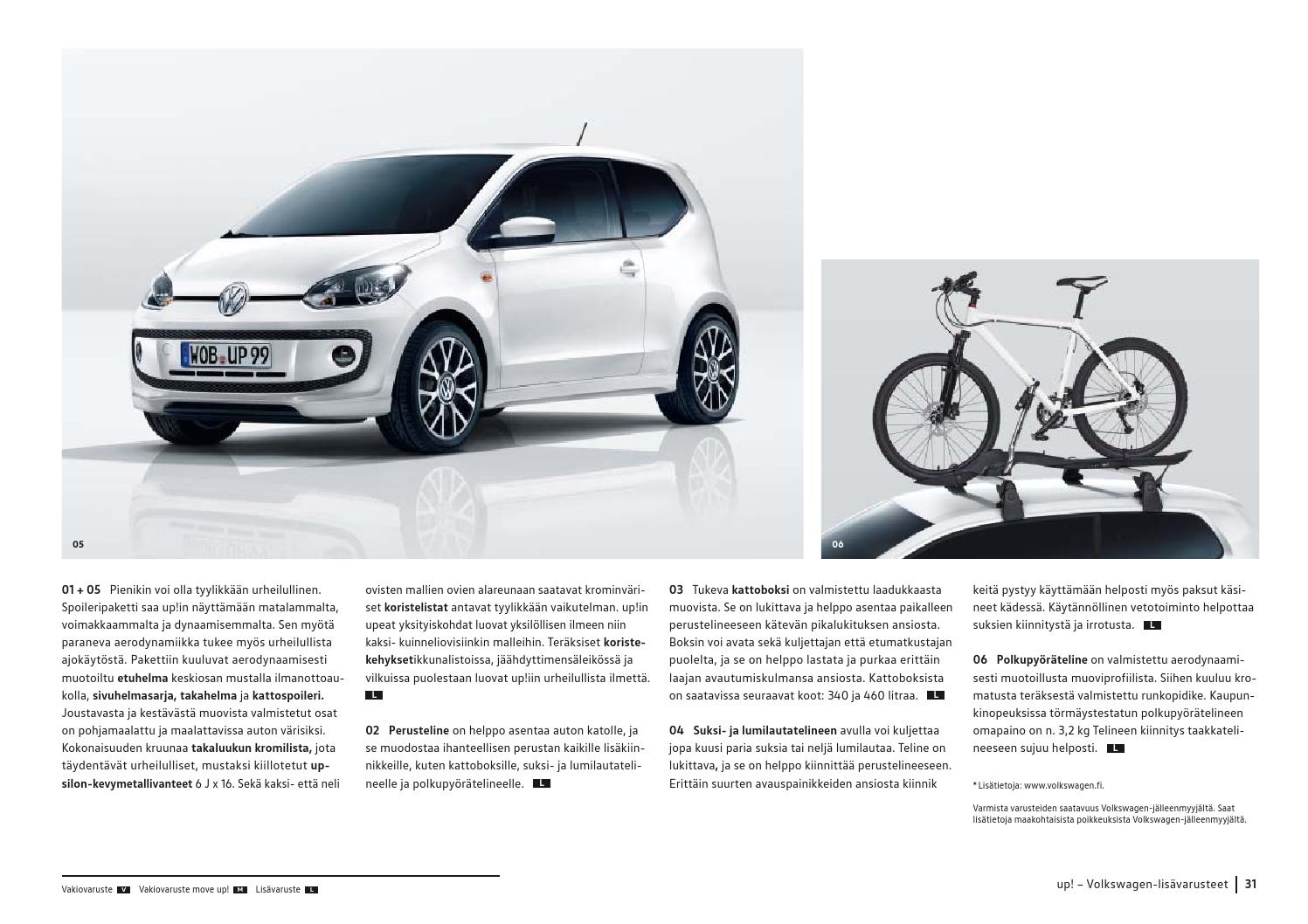  VW Archives - 2016 VW Up! Sales Brochure - Finland
