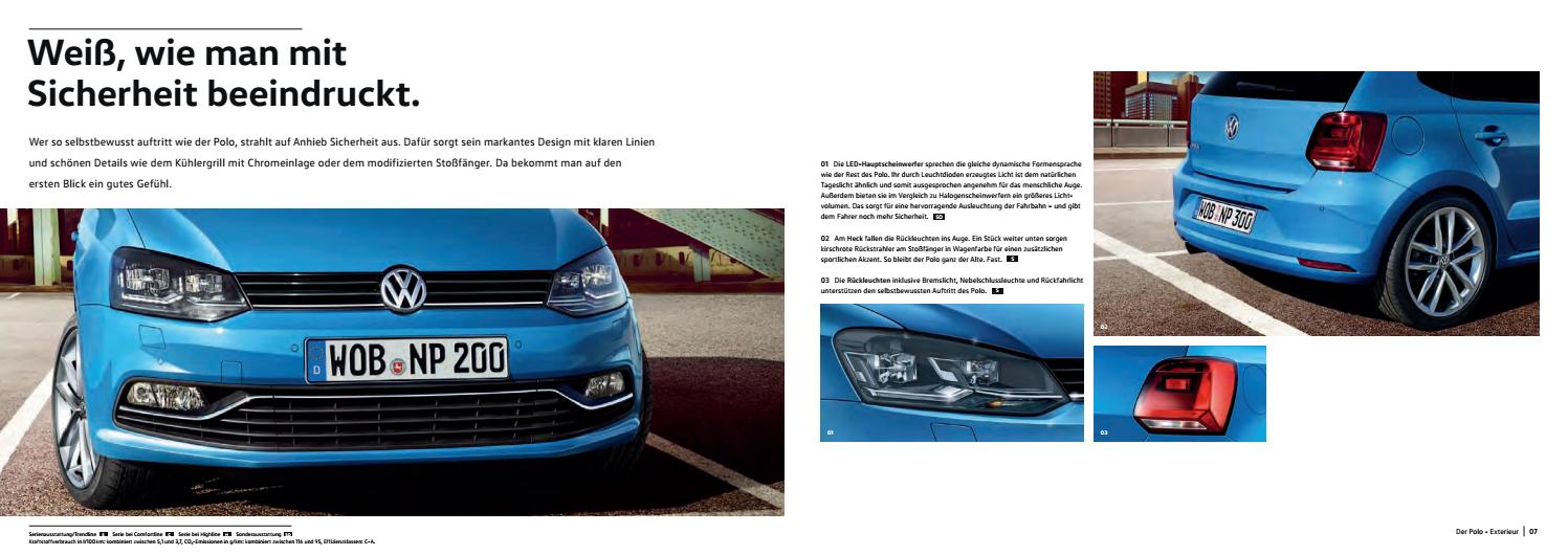  VW Archives - 2017 VW Polo Sales Brochure - German