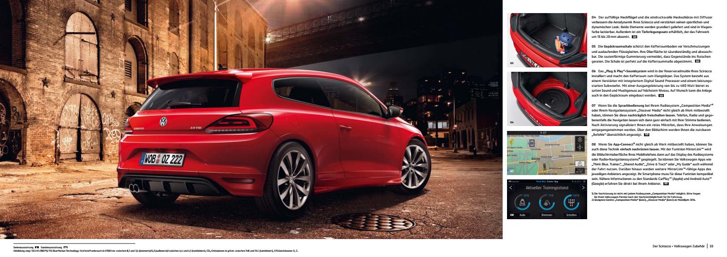  VW Archives - 2017 VW Scirocco Sales Brochure - German