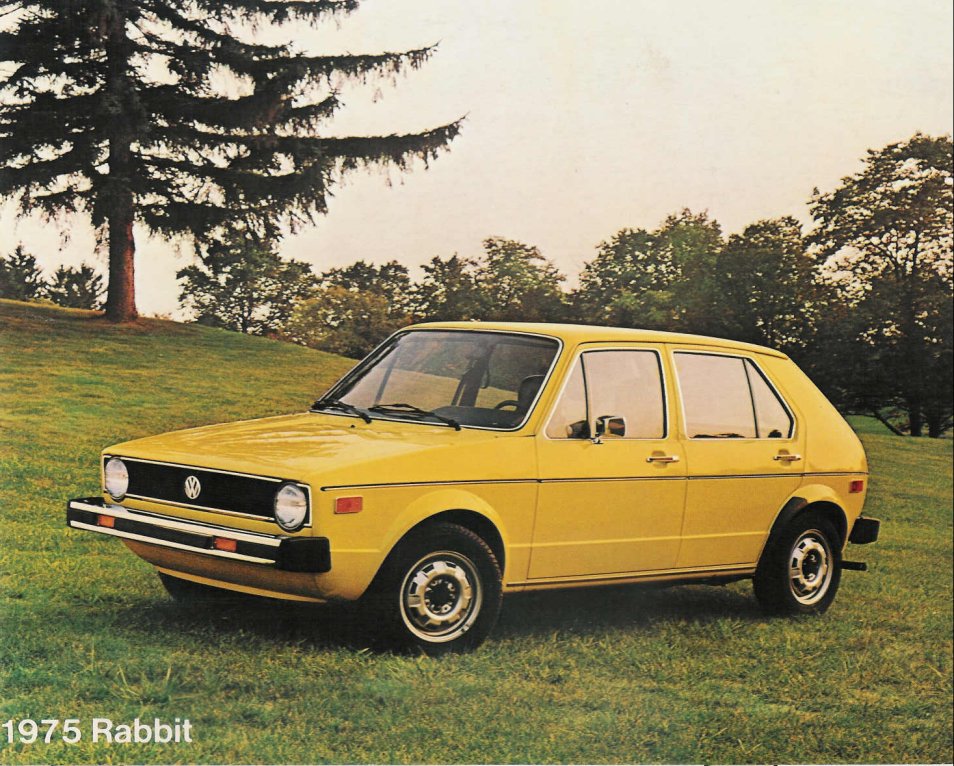 VW Archives 1975 VW Rabbit Sheet US Market