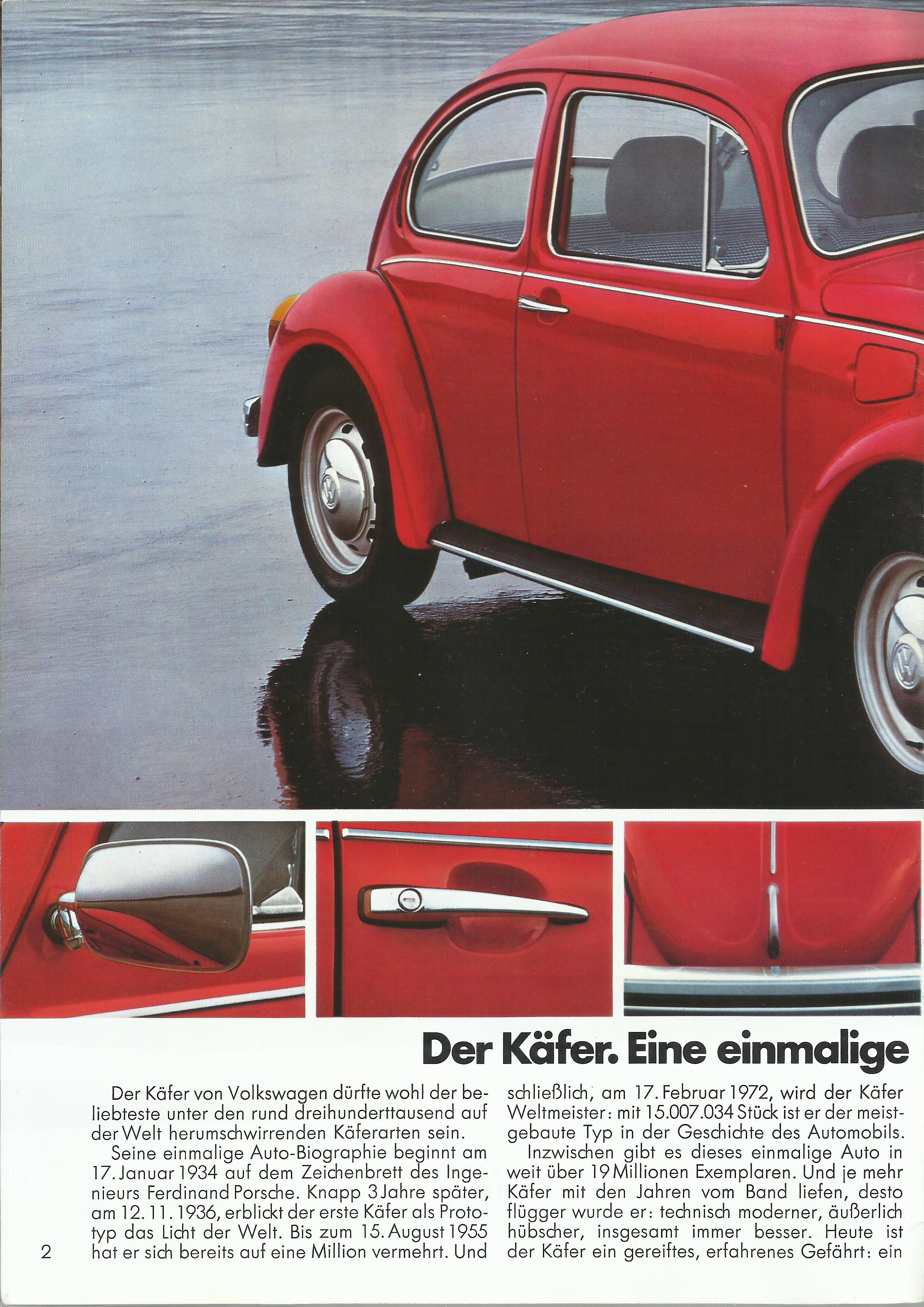 TheSamba.com :: VW Archives - 1979 VW Beetle Brochure - German