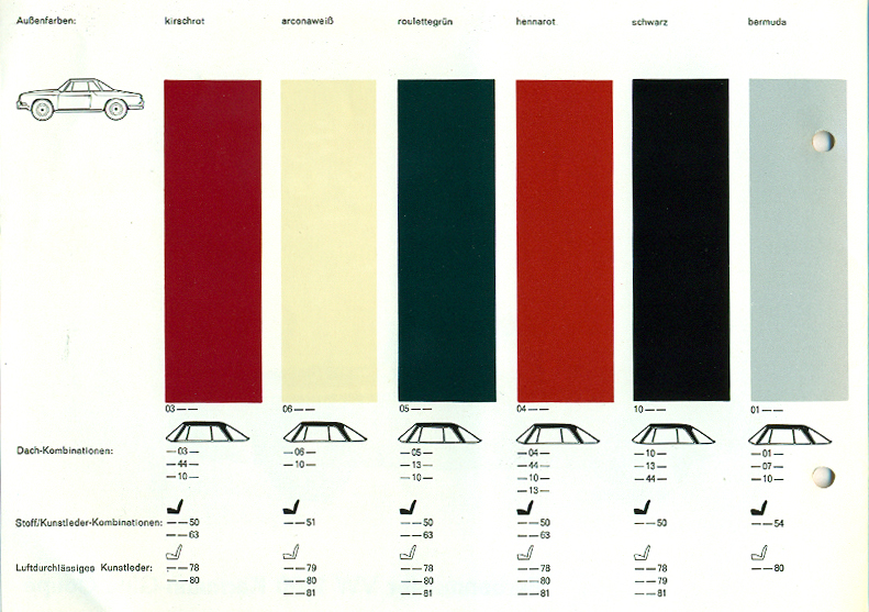 Thesamba Com Vw Archives 1966 Vw Karmann Ghia Type 34 Colors German