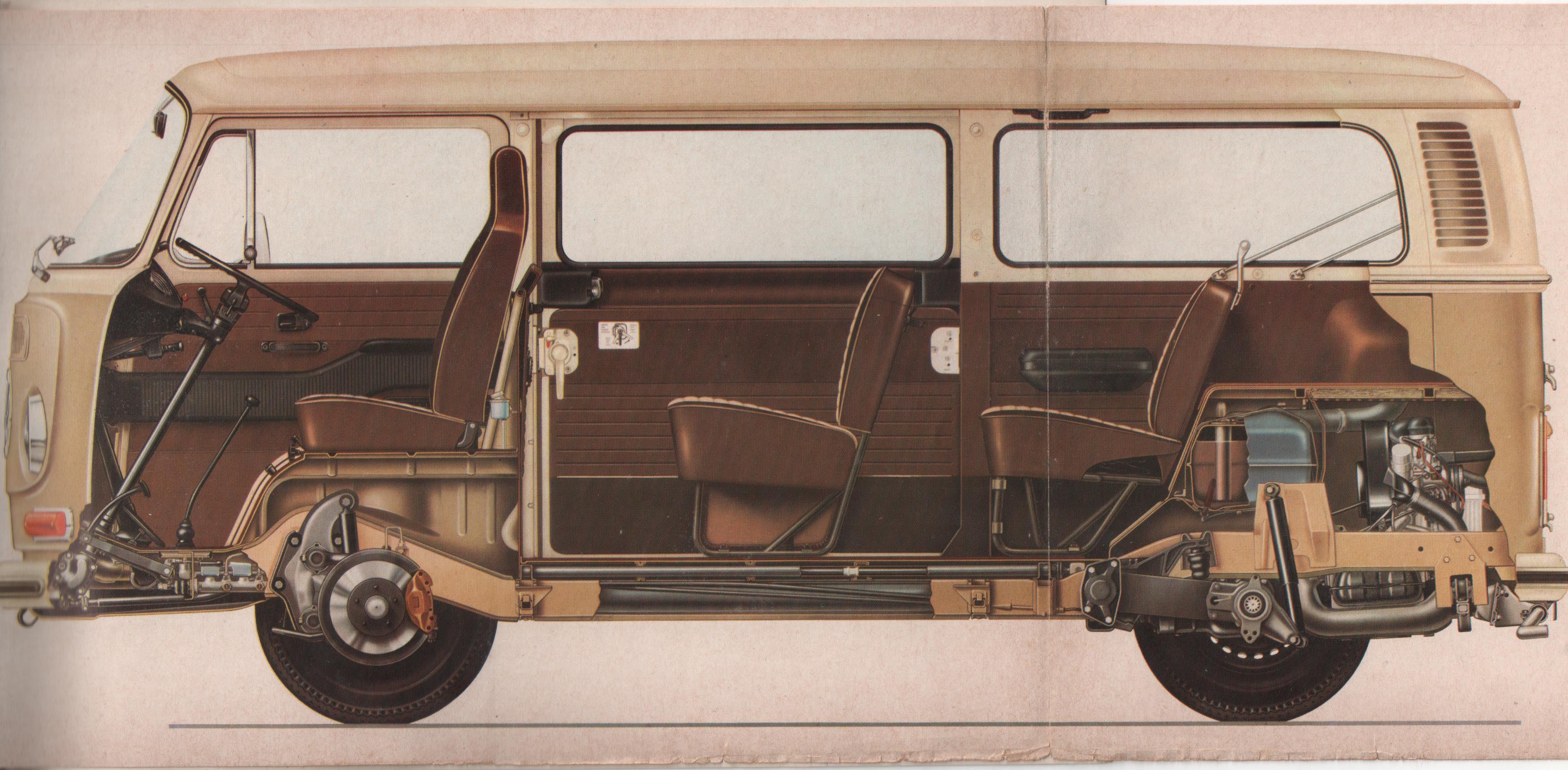 Volkswagen t1 Комби трейлер