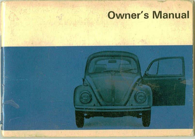 Volkswagen Owner Manual In - How To And User Guide ...