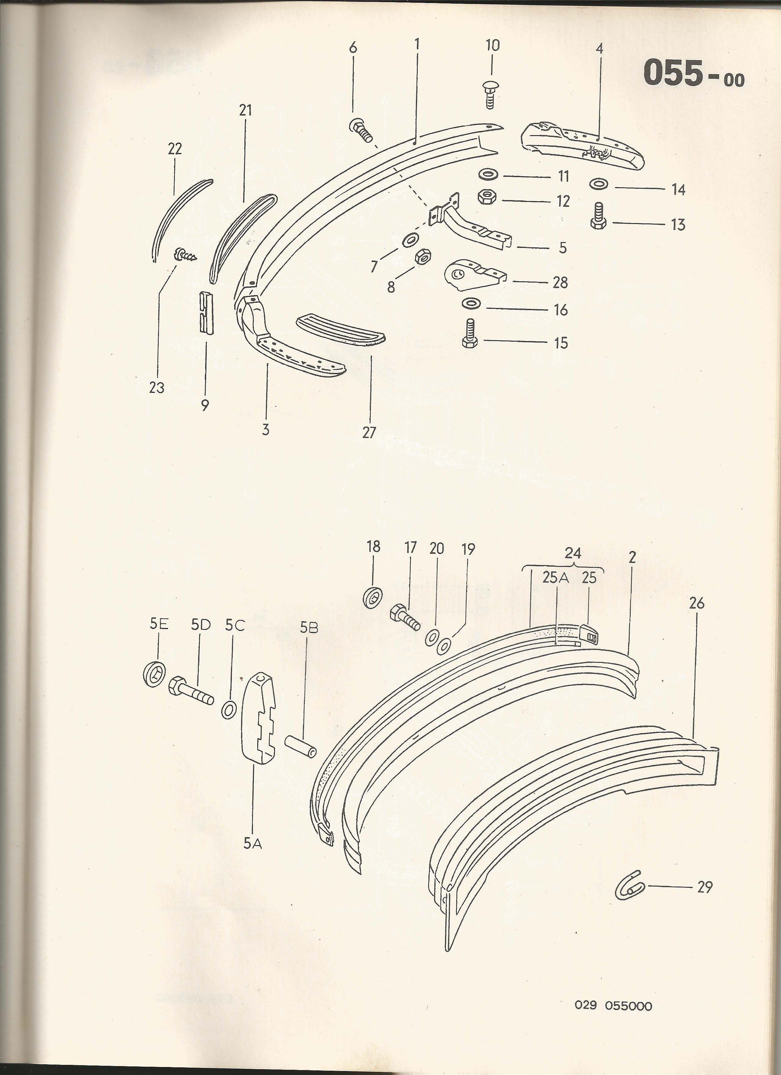 1996 VW Genuine Parts Illustrated Catalogue Type 2 6872