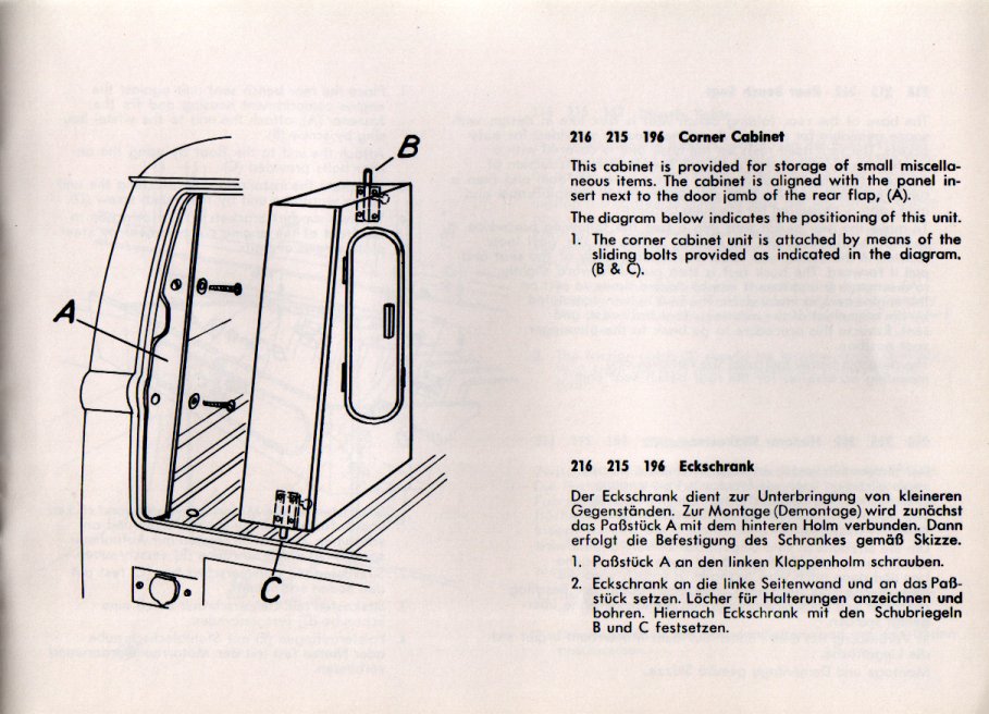 Thesamba Com 1966 Vw Westfalia Camper Bus So 42 Booklet