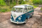 1967 Beautiful Seablue 21 Window Samba Deluxe
