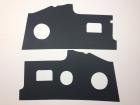 HD '71-'79 ABS BKP 5 1/4" Speaker holes