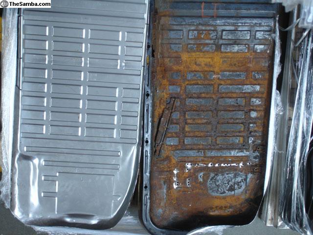 Thesamba Com Vw Classifieds Type 3 Floor Pans Rust