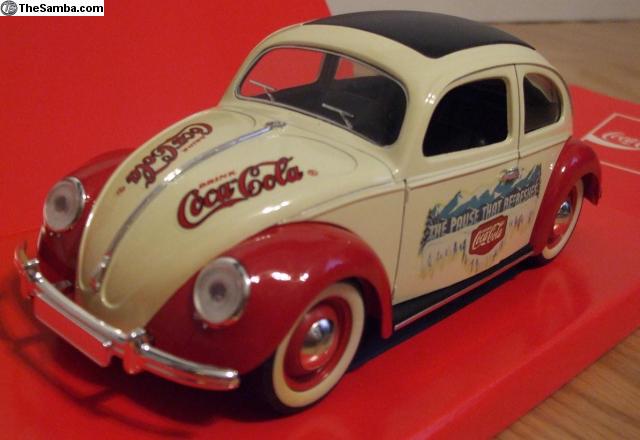 TheSamba.com VW Classifieds - Solido 1:18 Coke 1958 Beetle Coca